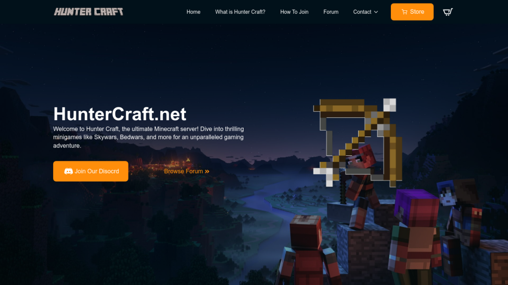 Hunter Craft website